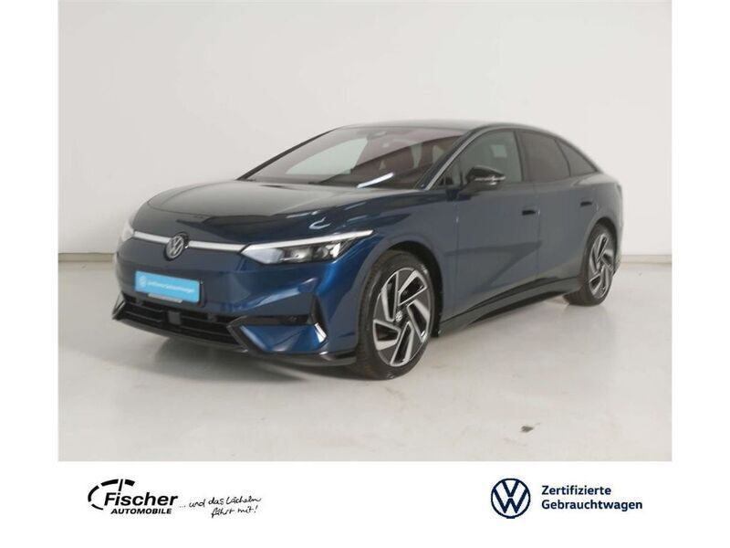 Aquamarinblau metallic Gebraucht 2024 VW ID.7 Pro Limousine | 48.980 € (Fairer Preis) - Bild 1/2