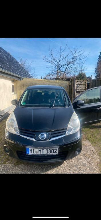 Gebraucht Nissan Note Visia 88 PS (64 kW) 2012 Schwarz Kleinwagen