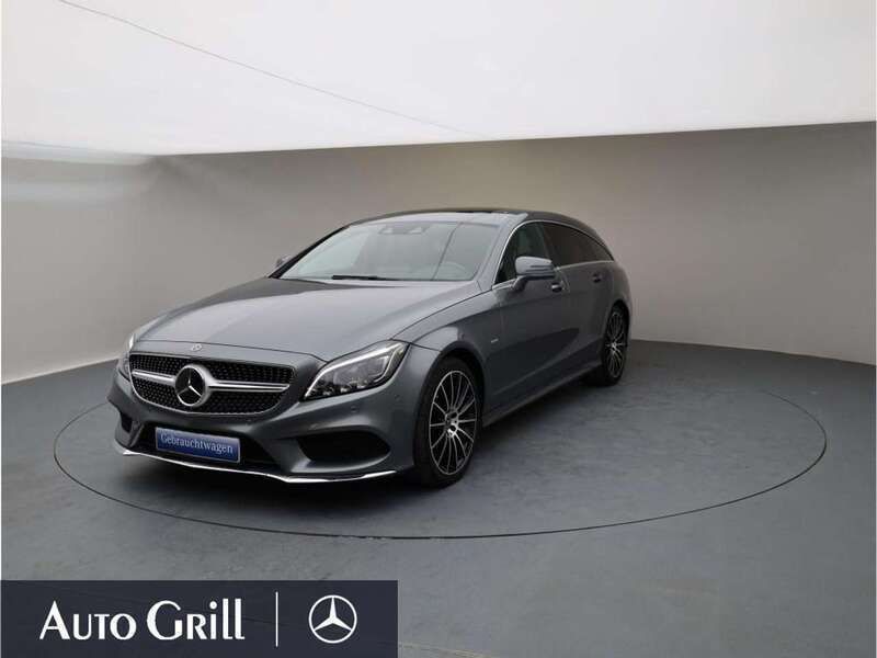 Selenitgrau metalliclack Gebraucht 2018 Mercedes CLS350 Shooting Brake Kombi | 30.990 € (Etwas zu teuer) - Bild 1/2