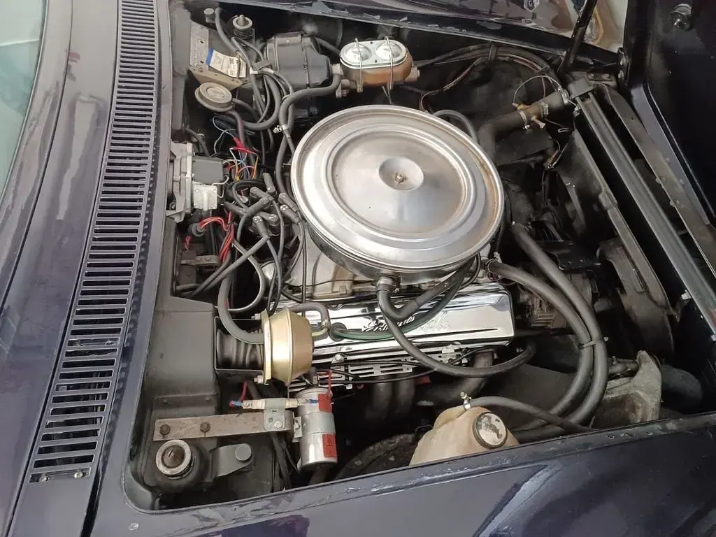 Gebraucht Corvette C3 300 PS (220 kW) 1968 Violett Cabrio