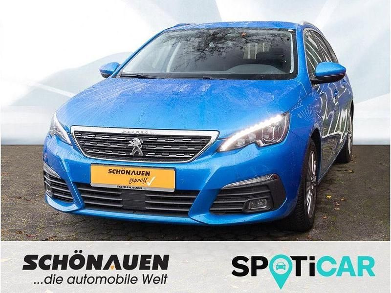 Blau Gebraucht 2021 Peugeot 308 Allure Kombi | 14.570 € (Fairer Preis) - Bild 1/4