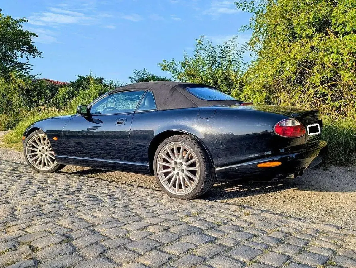 Gebraucht Jaguar XKR 396 PS (291 kW) 2004 Schwarz Cabrio