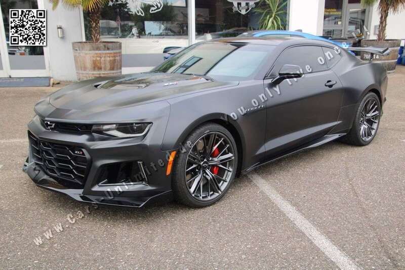 Gebraucht Chevrolet Camaro ZL1 659 PS (484 kW) 2024 Panther black matte Coupé