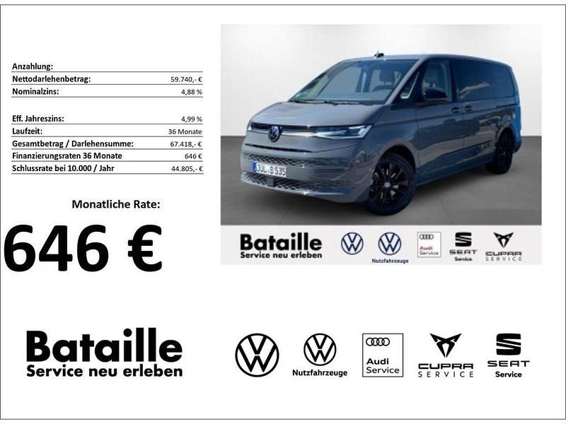 Grau Gebraucht 2025 VW T7 Goal Van | 59.740 € (Etwas zu teuer) - Bild 1/4