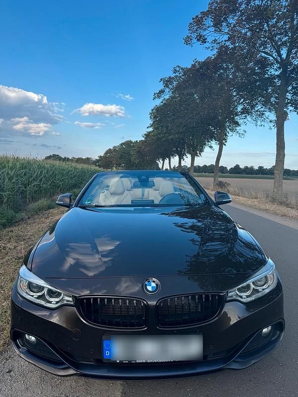 Braun Gebraucht 2015 BMW 430 Cabriolet Cabrio | 16.300 € (Superpreis) - Bild 1/4