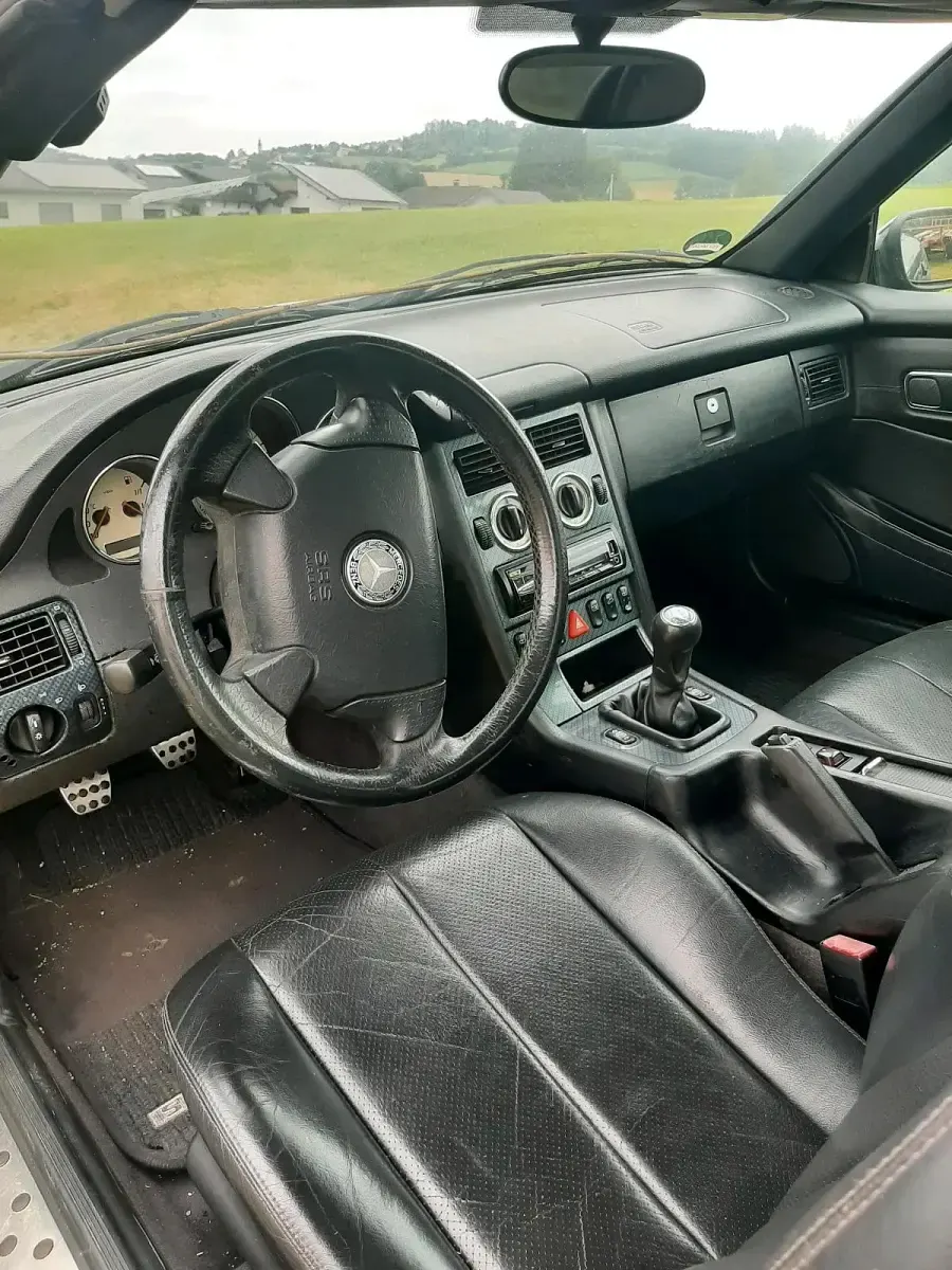 Gebraucht Mercedes SLK200 2009 Schwarz Cabrio