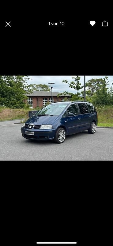 Blau Gebraucht 2002 Seat Alhambra Van / Kleinbus | 1.400 € (Superpreis) - Bild 1/3