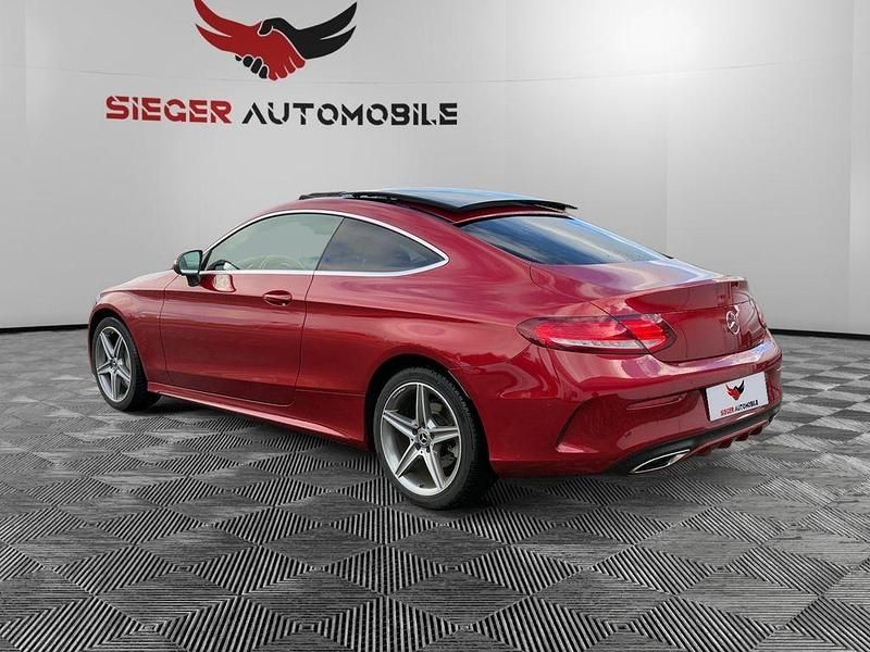 Gebraucht Mercedes C250 AMG line 204 PS (150 kW) 2018 Rot Coupé