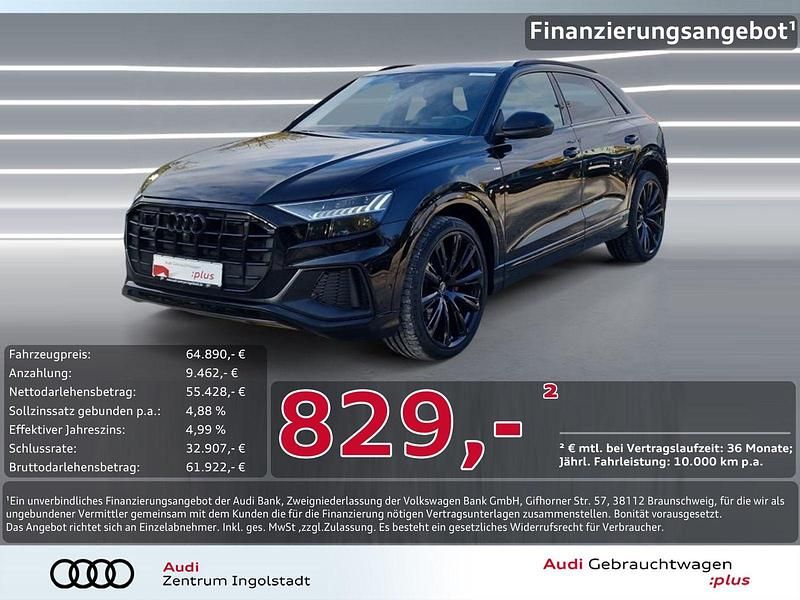 Gebraucht Audi Q8 S-Line 286 PS (210 kW) 2022 Schwarz SUV