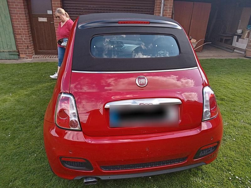 Second-hand Fiat 500C 2015 Roșu Cabrio