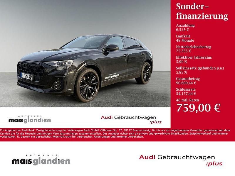 Gebraucht Audi Q8 S-Line 286 PS (210 kW) 2025 Schwarz SUV