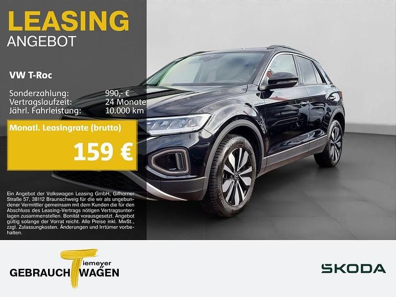 Deep black perleffekt Gebraucht 2025 VW T-Roc Goal SUV | 22.710 € (Fairer Preis) - Bild 1/4