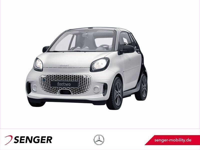 Weiß Gebraucht 2022 Smart ForTwo Electric Drive Passion Cabrio | 13.960 € (Fairer Preis) - Bild 1/4