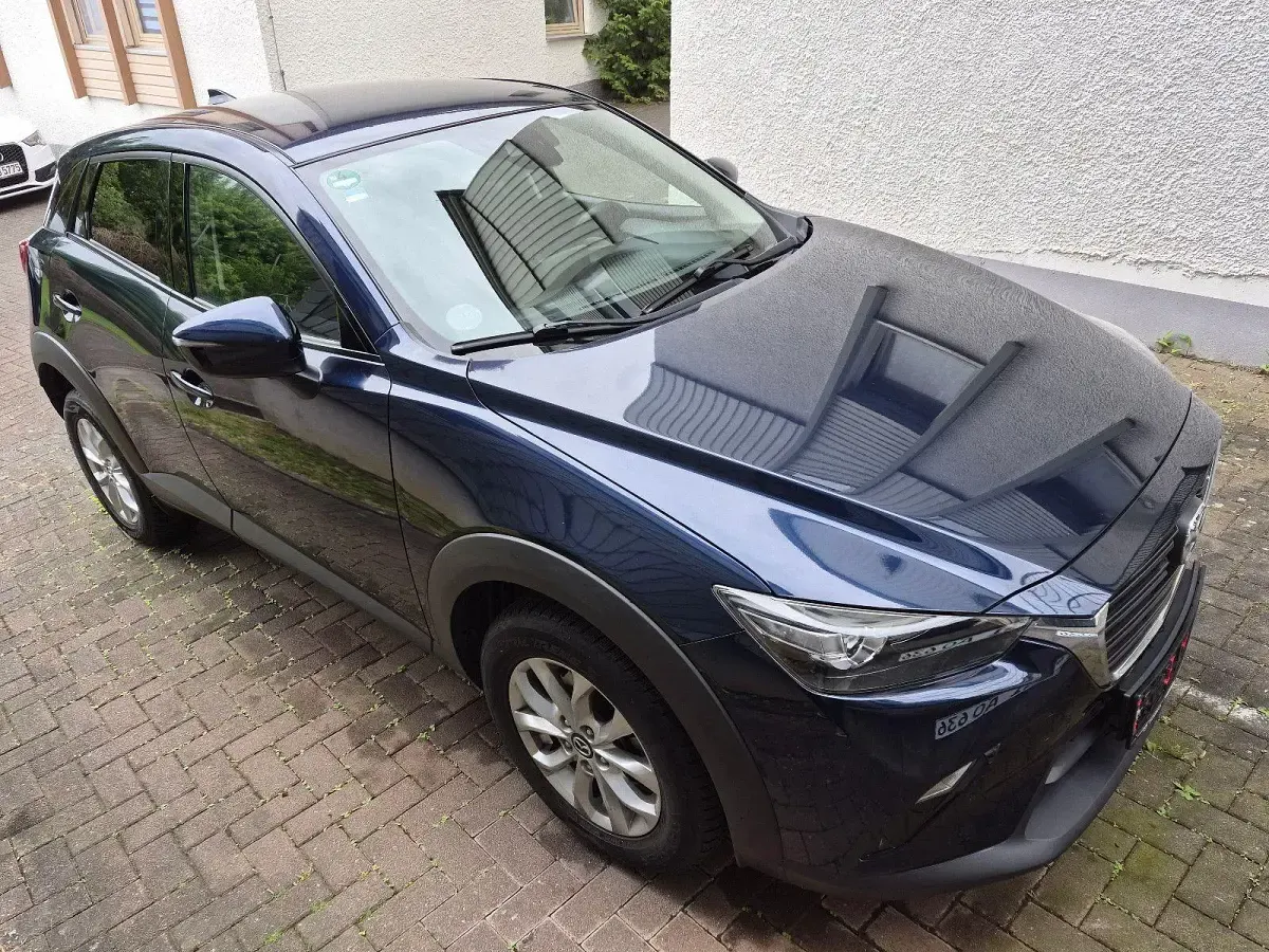 Gebraucht Mazda CX-3 Signature 121 PS (88 kW) 2018 Blau SUV
