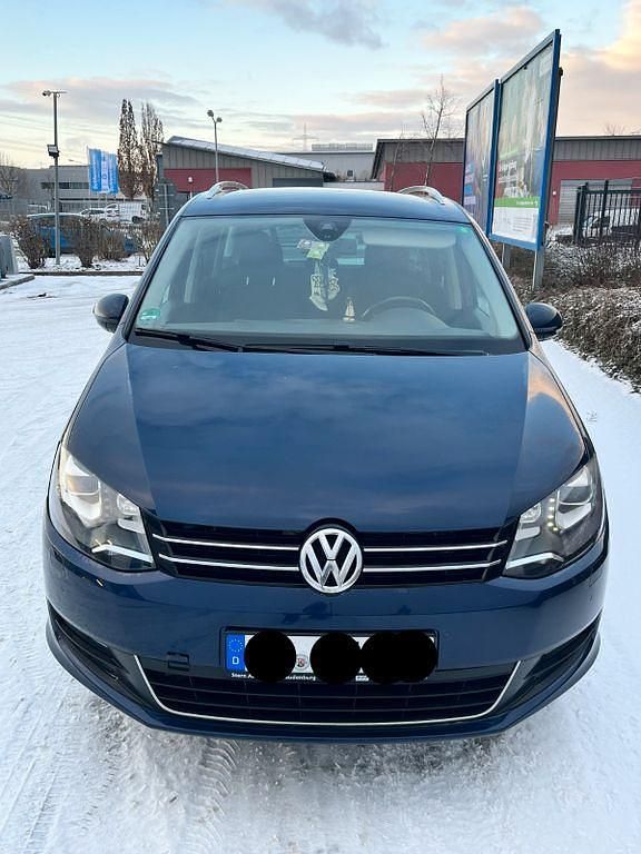 Gebraucht VW Sharan Cup 177 PS (130 kW) 2014 Blau Van / Kleinbus