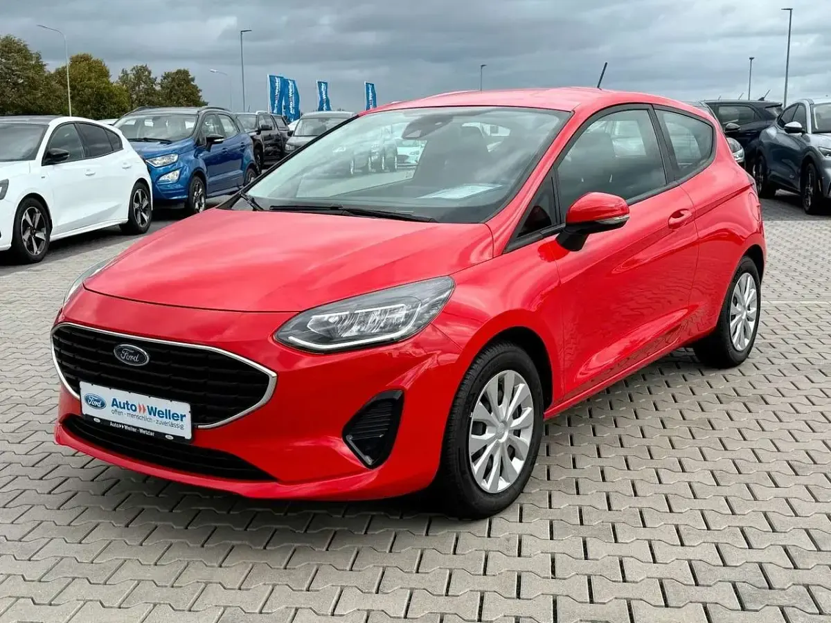 Usata Ford Fiesta Cool & Connect 75 CV (55 kW) 2022 Rosso Utilitaria