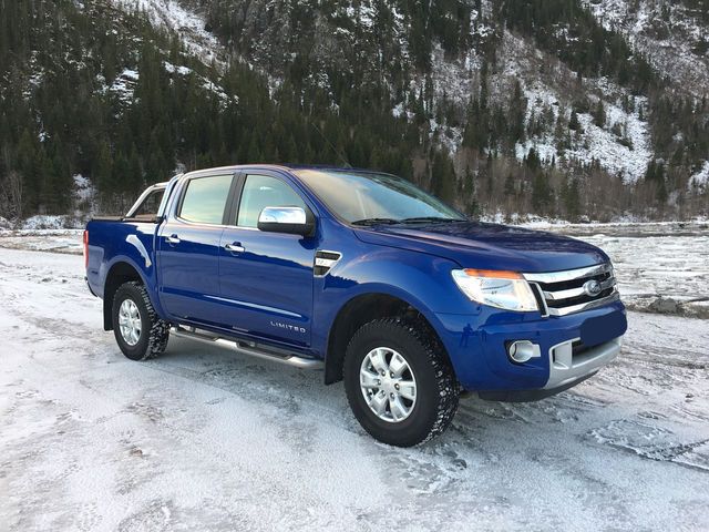 Gebraucht Ford Ranger Limited 150 PS (110 kW) 2014 Blau metallic Pickup