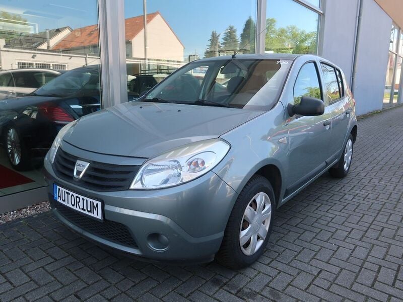 Elektrikblau Gebraucht 2009 Dacia Sandero Kleinwagen | 2.999 € (Fairer Preis) - Bild 1/4