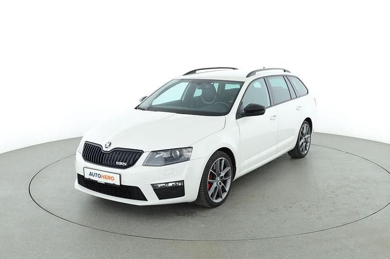 Weiß Gebraucht 2015 Skoda Octavia RS Kombi | 15.980 € (Guter Preis) - Bild 1/3