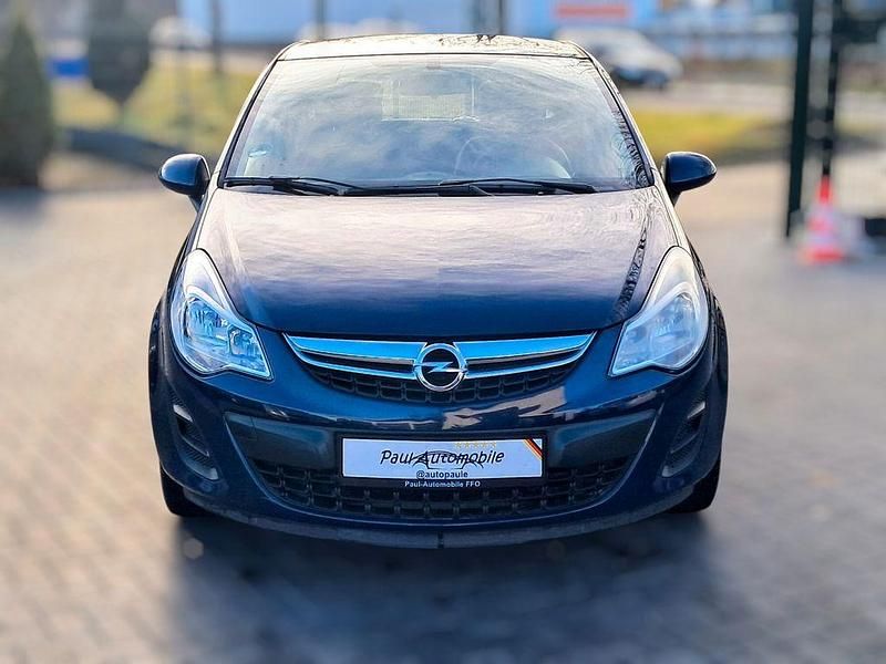 Gebraucht Opel Corsa Selection 69 PS (50 kW) 2011 Blau Kleinwagen