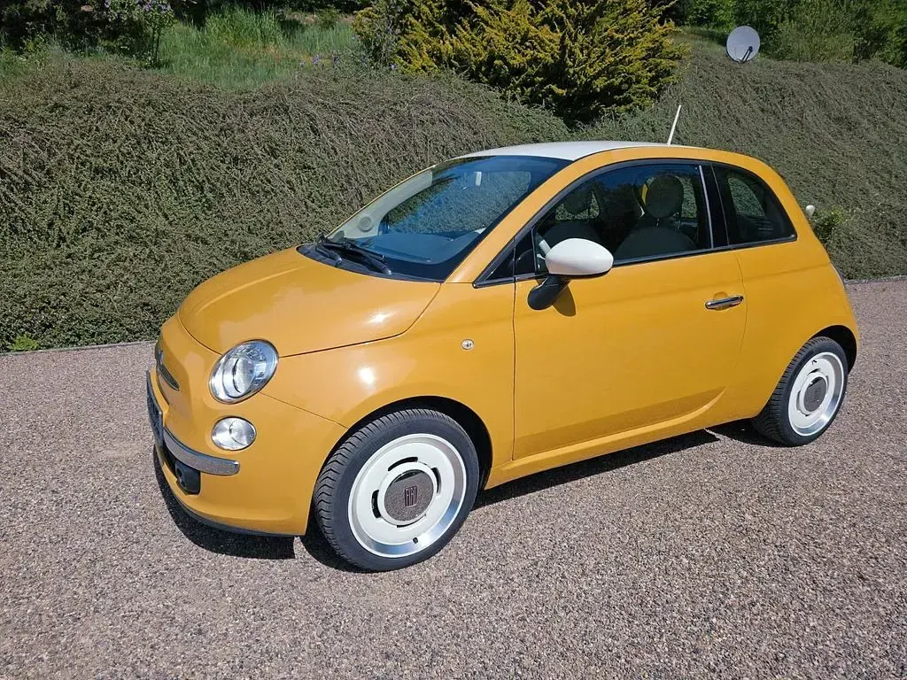 Gebraucht Fiat 500 69 PS (50 kW) 2015 Gelb Kleinwagen