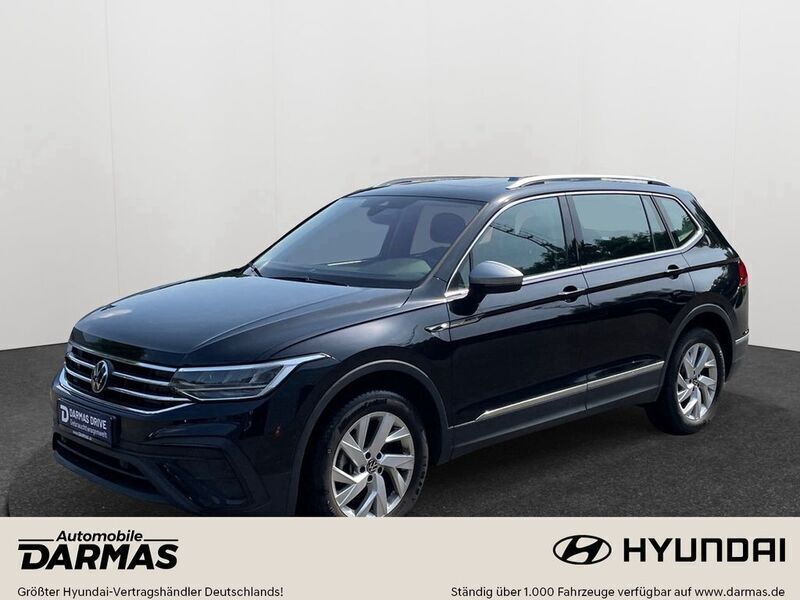 Schwarz Gebraucht 2024 VW Tiguan Allspace Life SUV | 36.490 € (Fairer Preis) - Bild 1/4