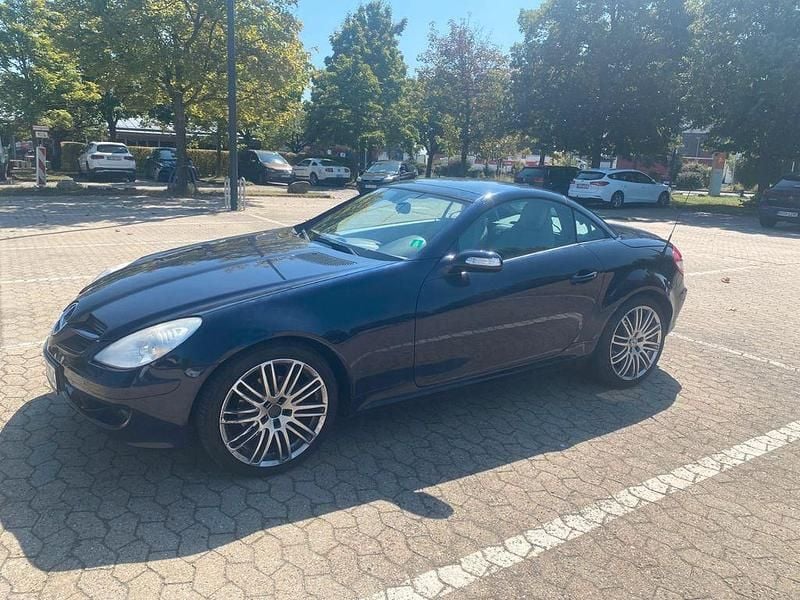 Blau Gebraucht 2007 Mercedes SLK200 Cabrio | 6.250 € (Superpreis) - Bild 1/4