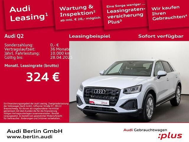 Gebraucht Audi Q2 Advanced Plus 116 PS (85 kW) 2024 Gletscherweiß metallic SUV