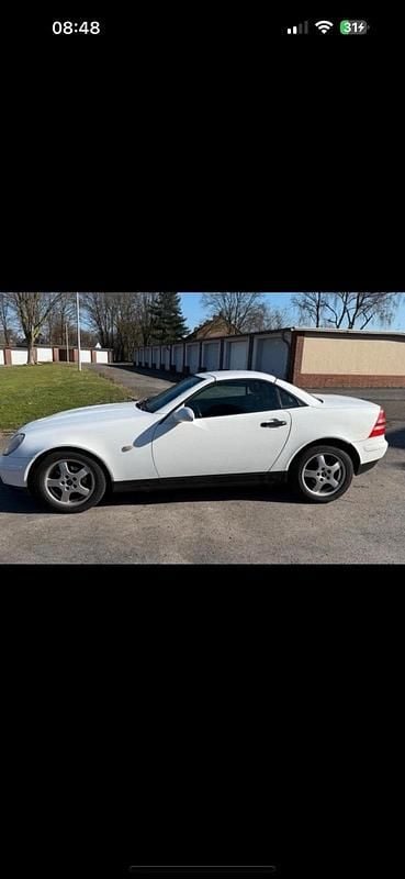 Gebraucht Mercedes SLK230 1999 Weiß Cabrio