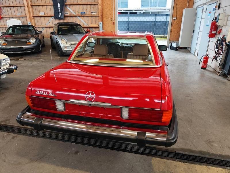Gebraucht Mercedes SL380 1985 Rot Cabrio
