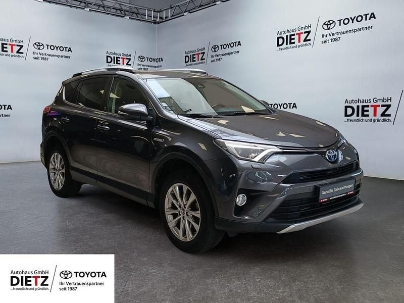 Magnetic grey Gebraucht 2018 Toyota RAV4 Hybrid Team SUV | 22.480 € (Guter Preis) - Bild 1/4