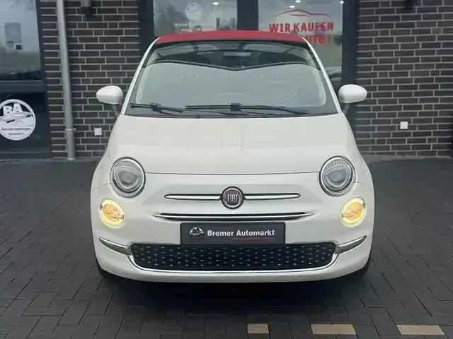 Gebraucht Fiat 500C Lounge 105 PS (77 kW) 2017 Weiß Cabrio