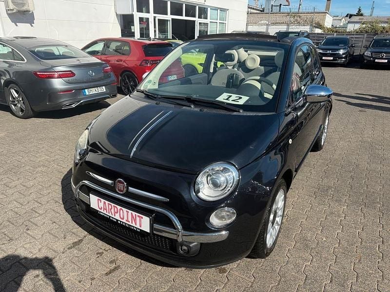 Schwarz Gebraucht 2011 Fiat 500 Lounge Cabrio | 5.950 € (Guter Preis) - Bild 1/4