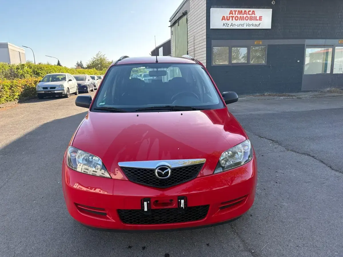 Używany Mazda 2 Active 80 KM (58 kW) 2003 Czerwony Hatchback