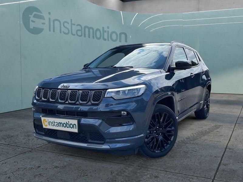 Blau Gebraucht 2023 Jeep Compass SUV | 28.299 € (Fairer Preis) - Bild 1/4