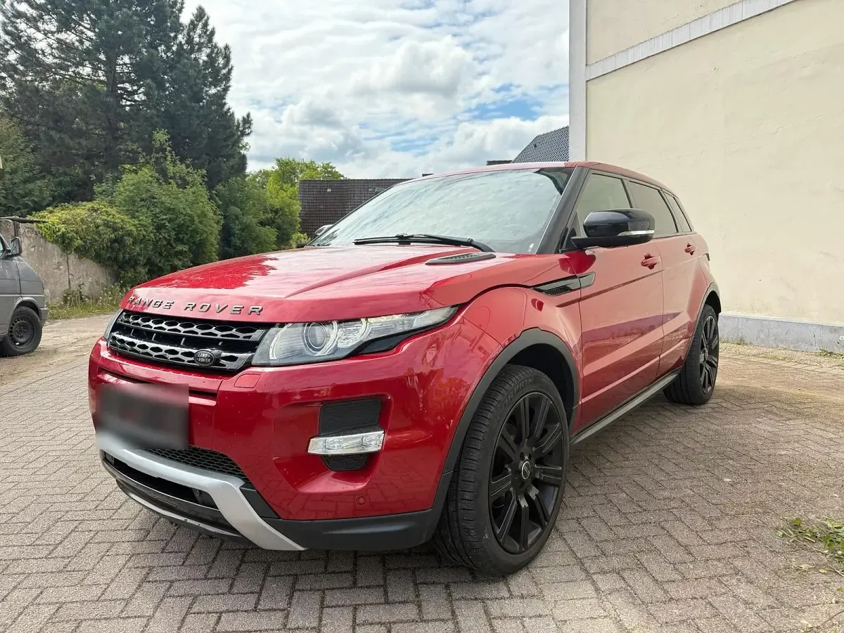 Gebraucht Land Rover Range Rover evoque Dynamic 150 PS (110 kW) 2013 Rot SUV