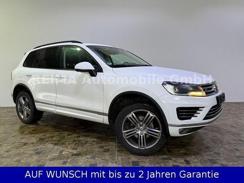 Gebraucht VW Touareg R-line 262 PS (192 kW) 2016 Pure white SUV
