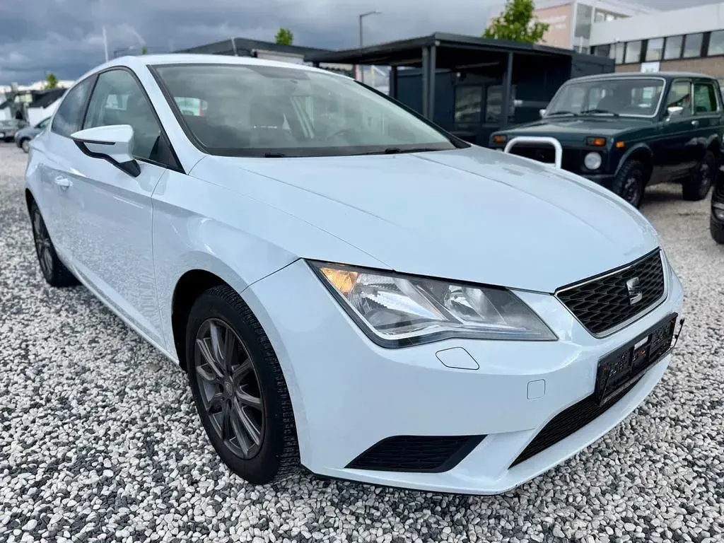 Gebraucht Seat Leon SC Reference 86 PS (63 kW) 2014 Weiß Kleinwagen