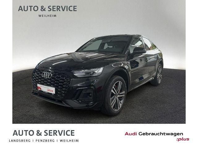 Mythosschwarz metallic Gebraucht 2021 Audi Q5 Sportback Ambiente SUV | 36.990 € (Guter Preis) - Bild 1/4