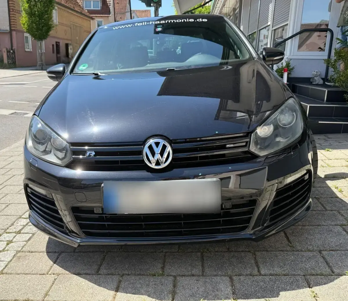 Gebraucht VW Golf VI R 271 PS (199 kW) 2010 Schwarz Kleinwagen