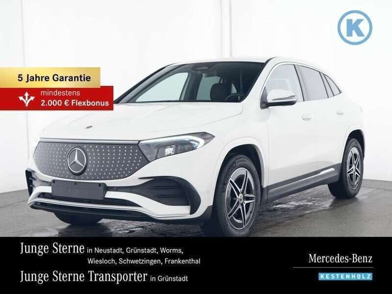 Unilack polarweiß Gebraucht 2024 Mercedes EQA250+ AMG SUV | 38.330 € (Superpreis) - Bild 1/4