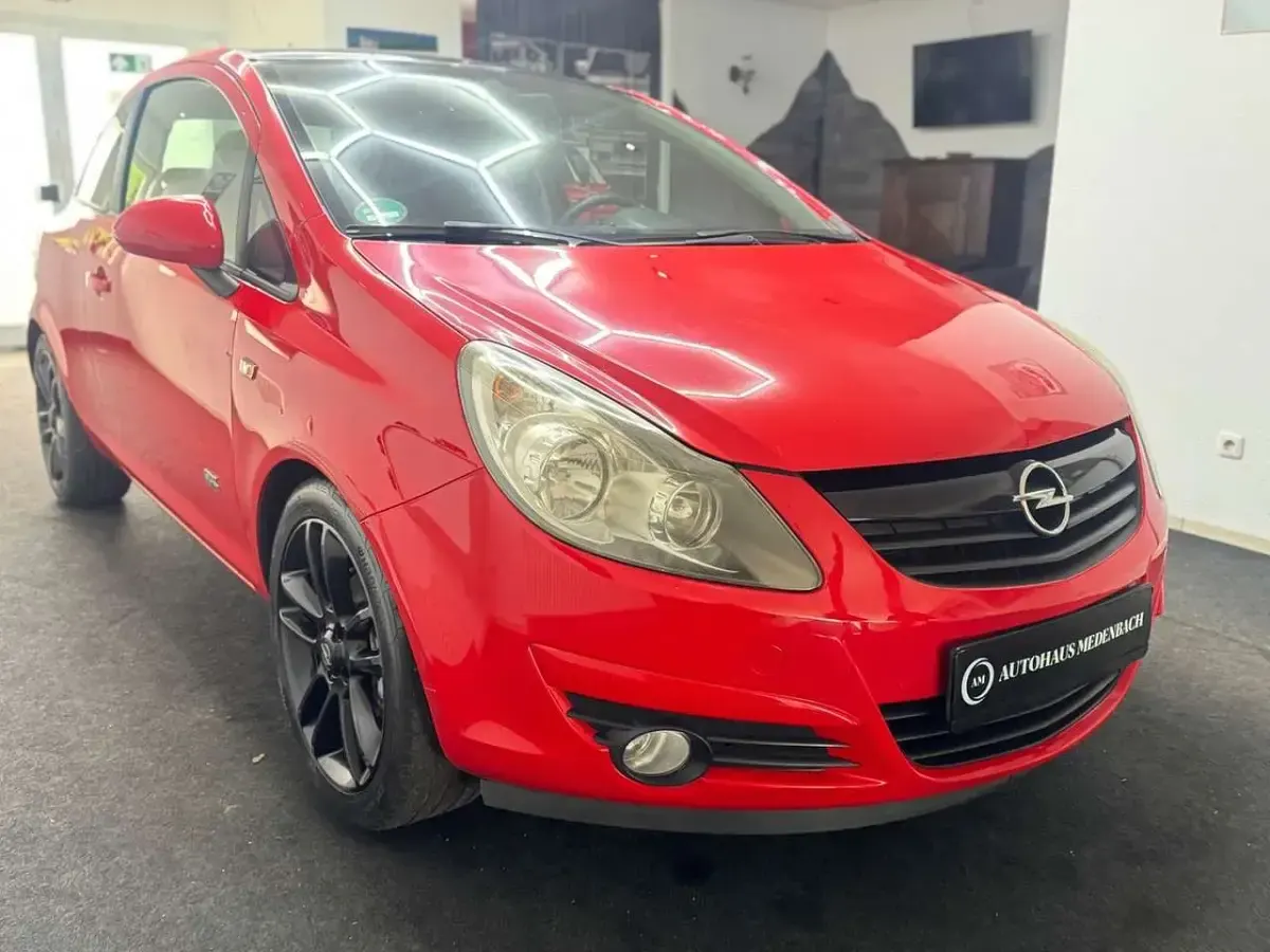 Gebraucht Opel Corsa OPC 80 PS (58 kW) 2009 Rot Kleinwagen