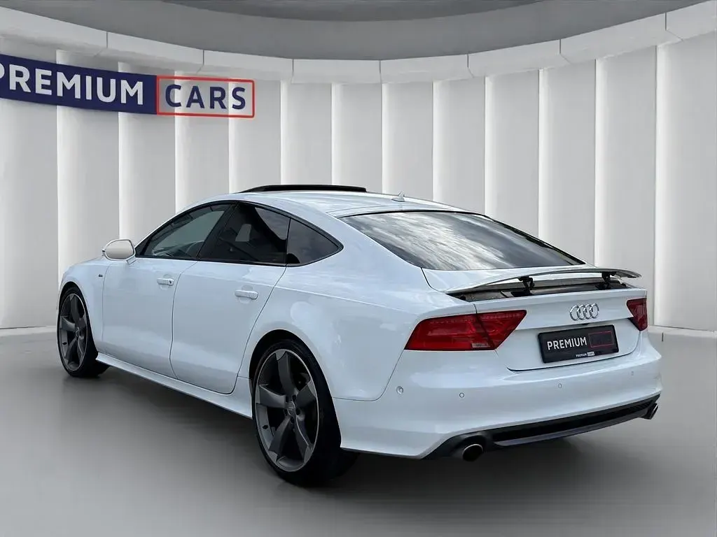 Gebraucht Audi A7 Sportback S-Line 313 PS (230 kW) 2014 Weiß Kleinwagen