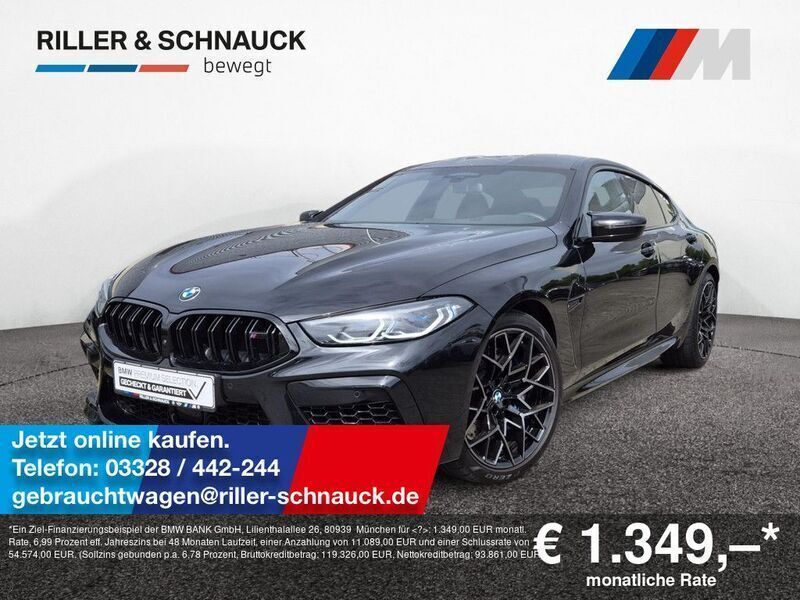 Black sapphire Gebraucht 2024 BMW M8 Competition Edition Coupé | 104.950 € (Superpreis) - Bild 1/4