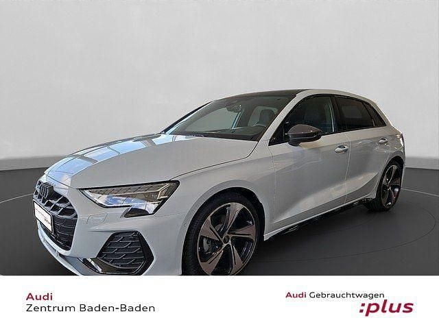 Gletscherweiß metallic Gebraucht 2024 Audi A3 S-Line Limousine | 41.230 € (Teuer) - Bild 1/4