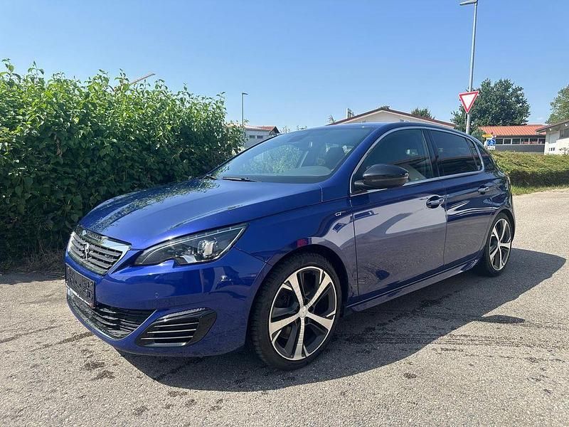 Blau Gebraucht 2015 Peugeot 308 GT Limousine | 9.400 € (Fairer Preis) - Bild 1/4