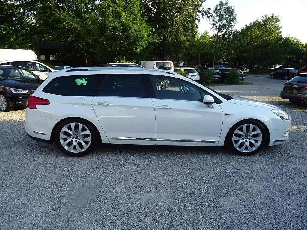 Gebraucht Citroën C5 Exclusive 163 PS (119 kW) 2013 Weiß Kombi