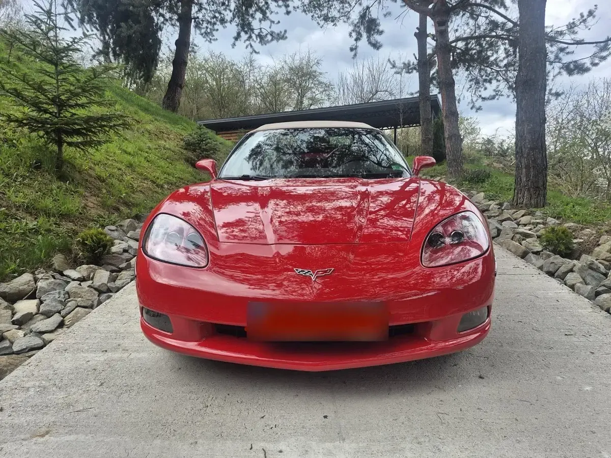 Second-hand Corvette C6 435 CP (319 kW) 2008 Roșu Cabrio