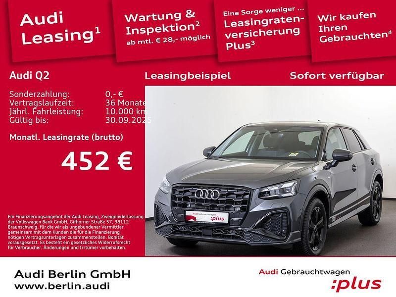 Daytonagrau perleffekt Gebraucht 2024 Audi Q2 S-Line SUV | 36.100 € (Etwas zu teuer) - Bild 1/3