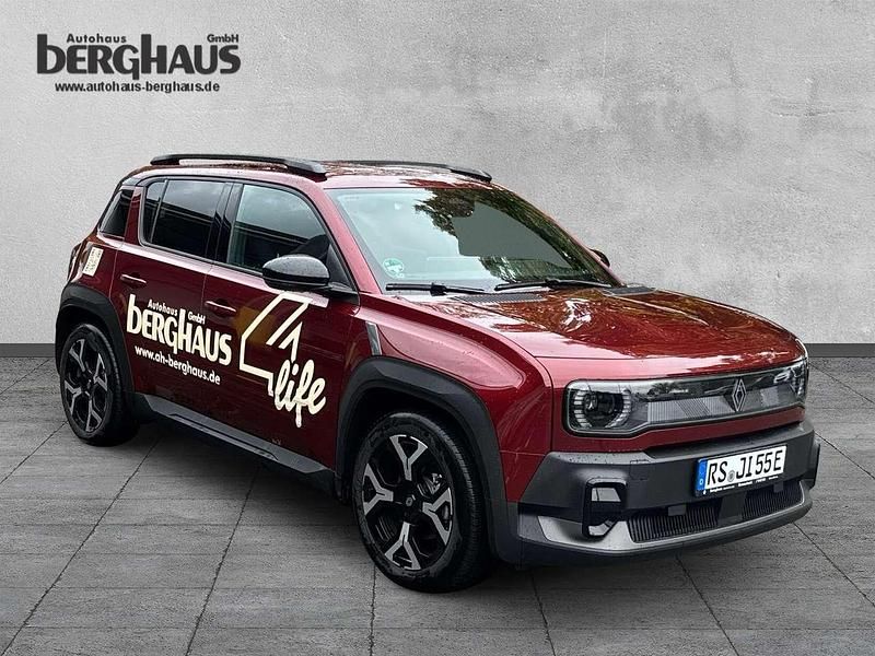 Gebraucht Renault 4 E-Tech Komfort 110 kW (150 PS) 2025 Karmesinrot, schwarzes dach SUV